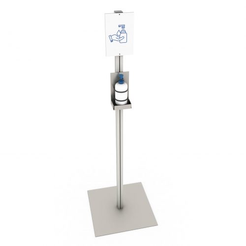 Simple disinfection stand