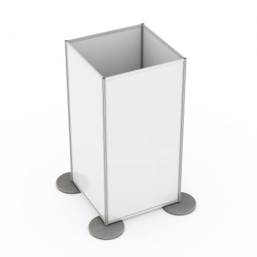 Ścianka ekspozycyjna kwadrat